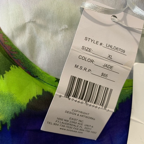 Gorgeous green mesh summer dress - Picture 8 of 13